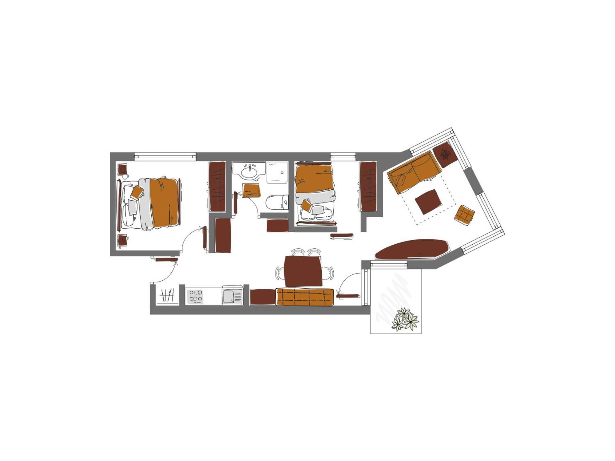 Schoenblick - Gurgl B&B Obergurgl Cameră foto